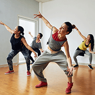 Dance Your Way to Fitness : E-Stream Classes for Cardio Exercise